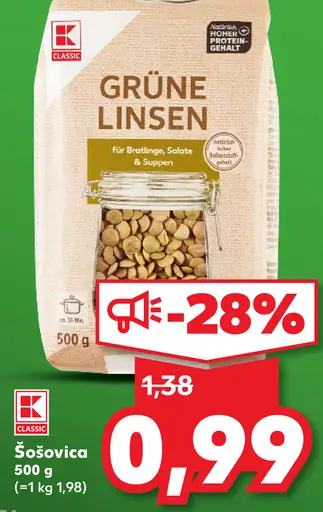 K-Classic Šošovica