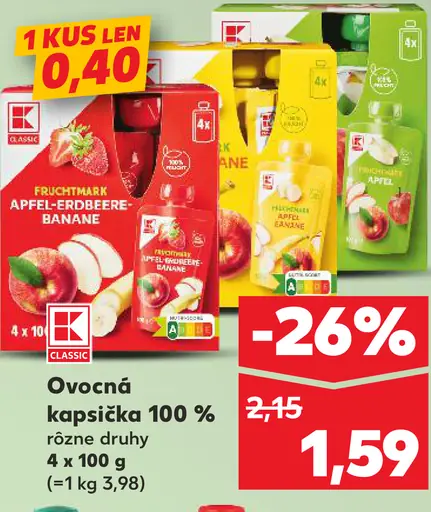 K-Classic Ovocná kapsička