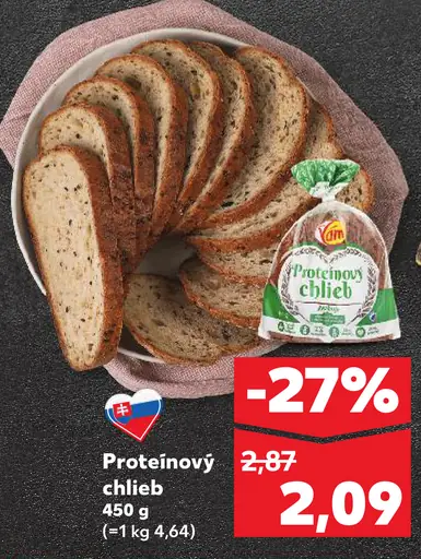 Lidl Proteínový chlieb