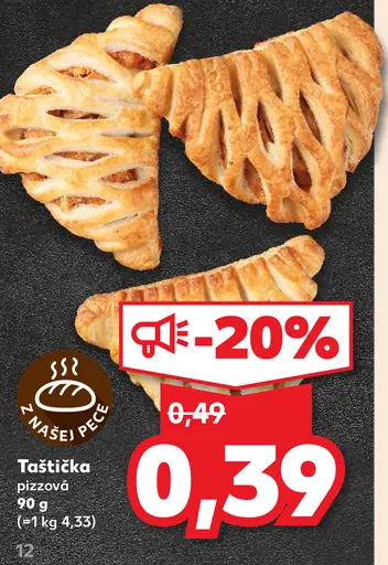 Taštička pizzová
