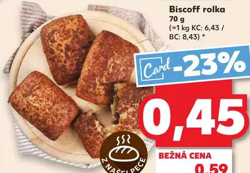 Biscott rolka