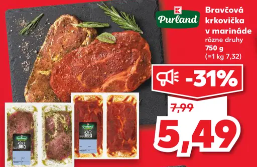 Purland Bravčová krkovička v marináde