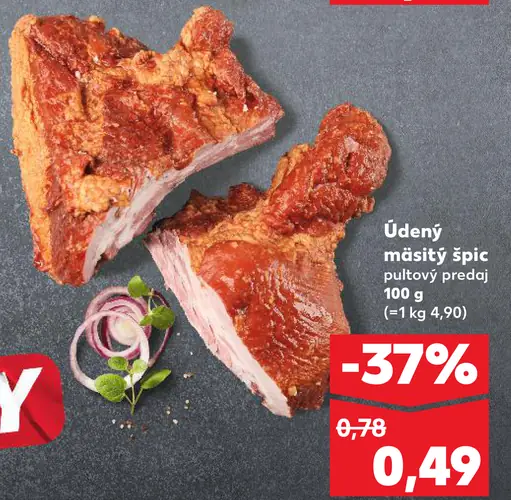Údený mäsitý špic