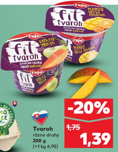 Fruchee Fit tvaroh