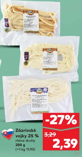 Zázrivské vojky 25%