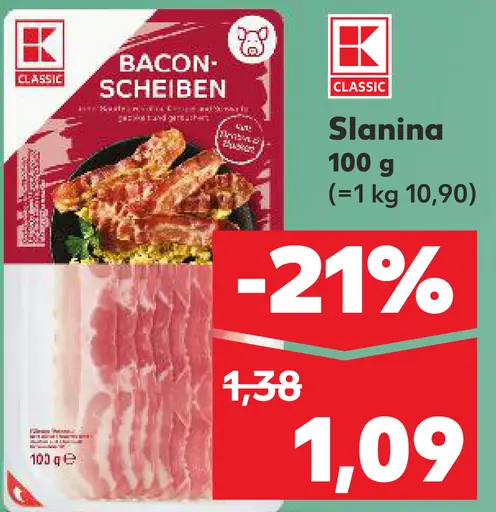 Bacon Scheiben