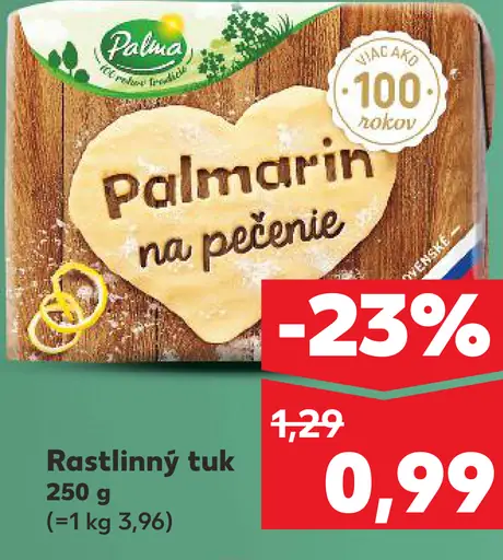 Palma Palmarin na pečenie