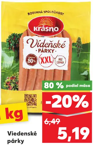 Krásno Viedenské párky