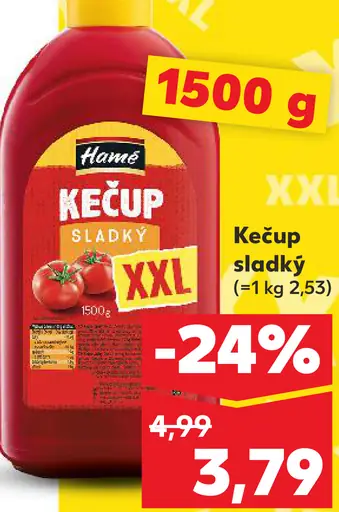 Hamé Kečup sladký
