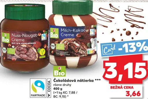K-Bio čokoládová nátierka