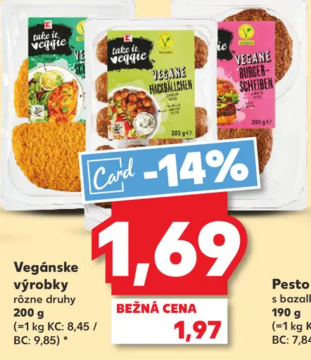 Take it Veggie vegánske výrobky