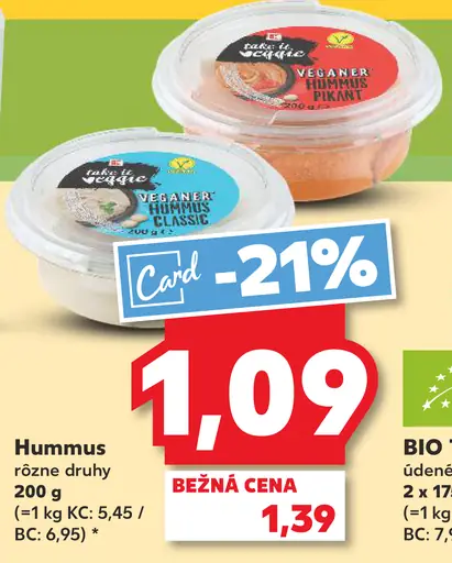 Take it veggie Hummus
