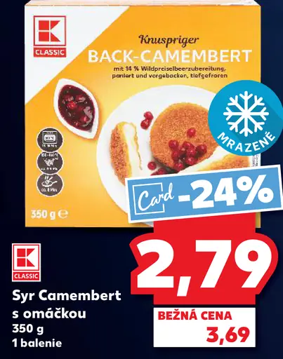 Syr Camembert s omáčkou