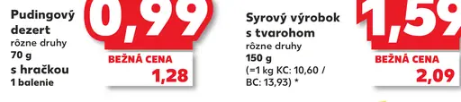 Pudingový dezert