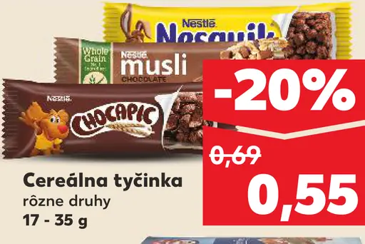Nomm Cereálna tyčinka