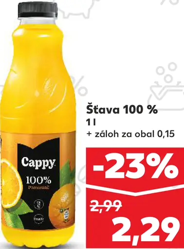 Cappy Šťava 100 %