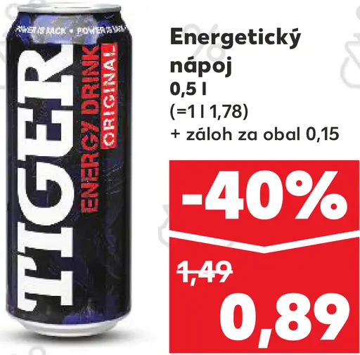 Tiger Energetický nápoj