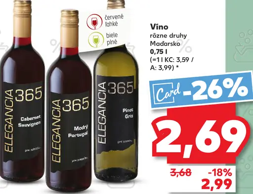 Vino Elegancia Cabernet Sauvignon