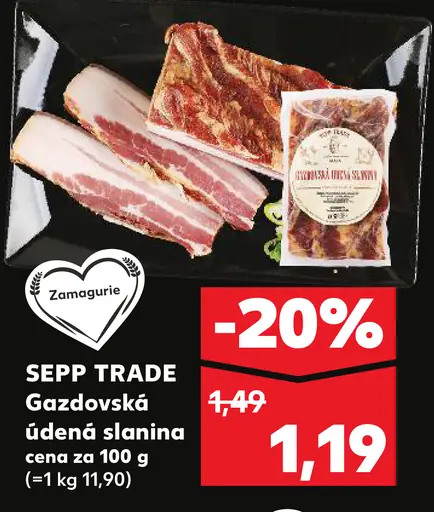 Sepp Trade Gazdovská údená slanina