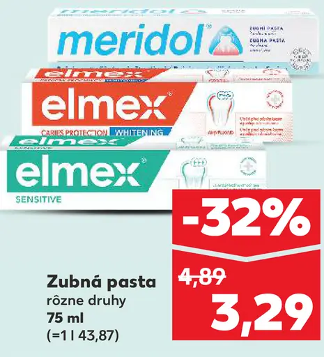 Meridol Elmex zubná pasta
