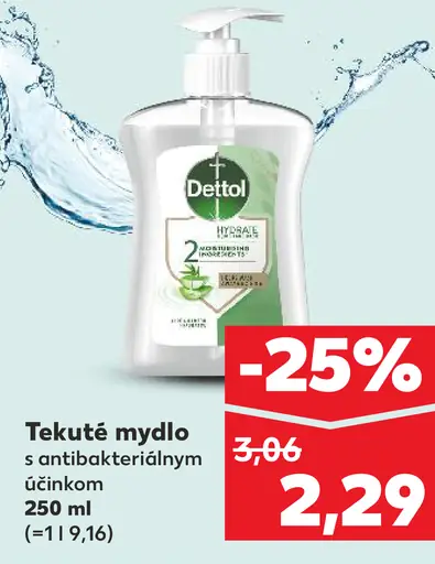 Dettol antibakteriálne tekuté mydlo