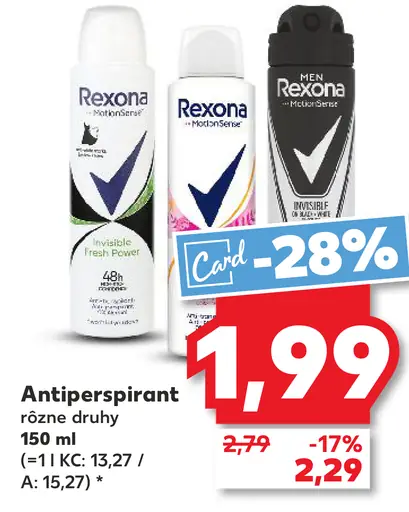 Rexona Antiperspirant