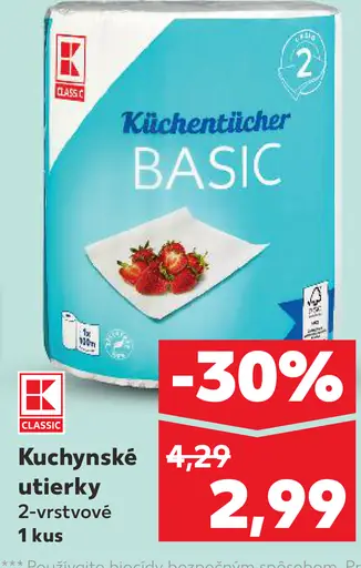 K-Classic Kuchynské utierky