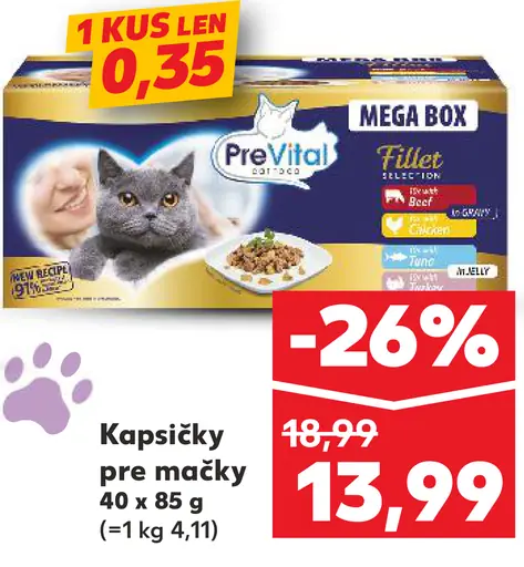 Felix kapsičky pre mačky