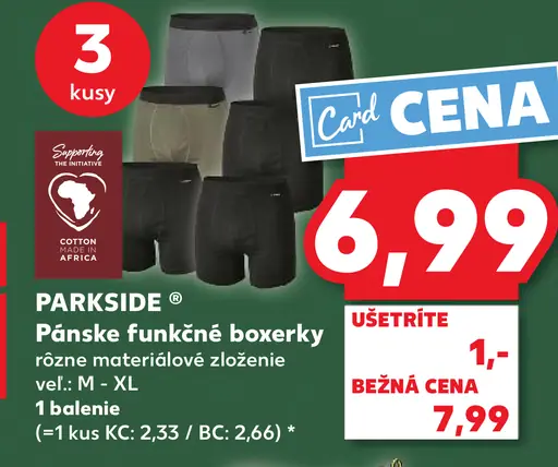 Parkside Pánske boxerky