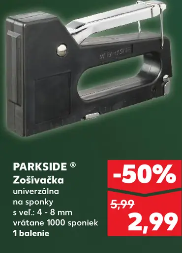Parkside Zošívačka univerzálna