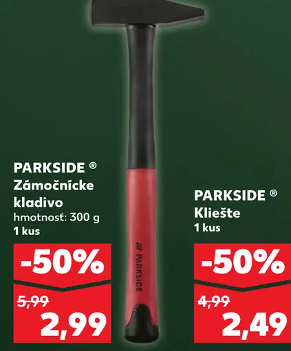 Parkside Zámocnícke kladivo