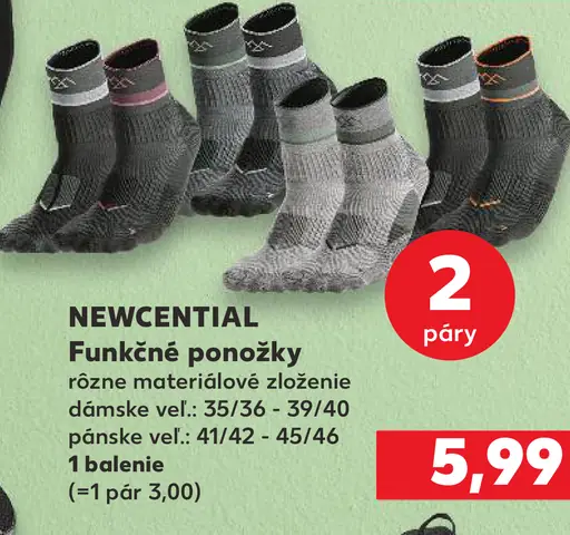 Newcential Funkčné ponožky
