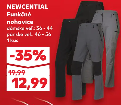 NEWCENTIAL Pánske funkčné nohavice