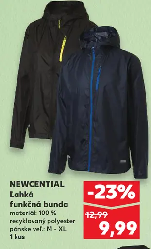 Newcential ľahká funkčná bunda