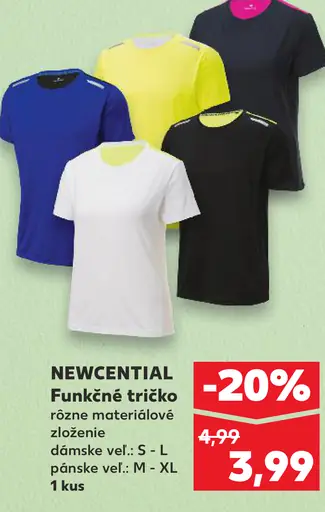 Newcential Funkčné tričko