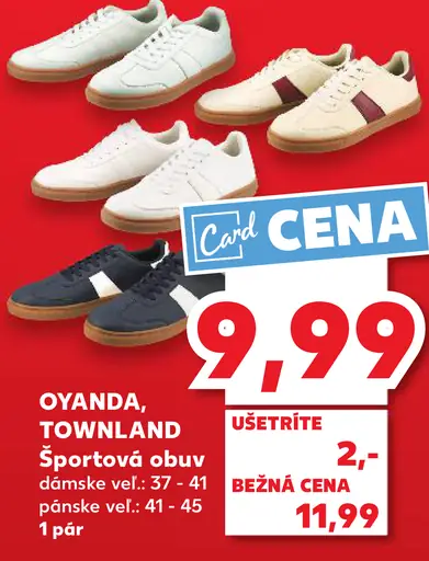 Oyanda, Townland športová obuv
