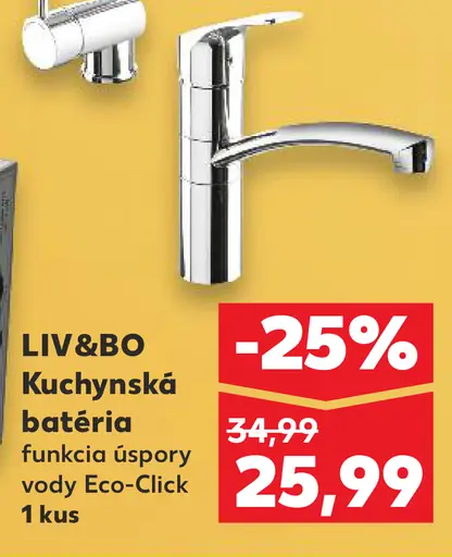 Blaumann LIV&BO Kuchynská batéria