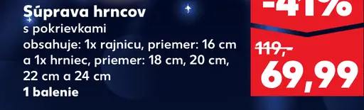 Tefal Súprava hrncov