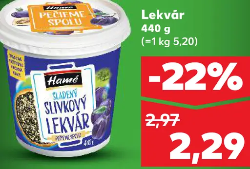 Hamé slivkový lekvár