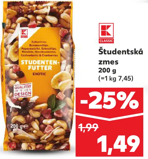 K-Classic Študentská zmes