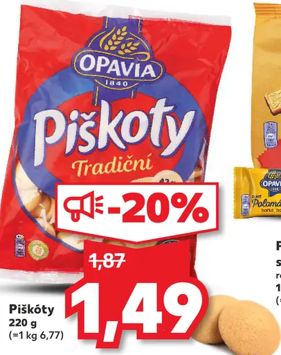 Opavia Piškóty