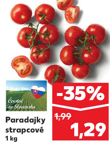 České paradajky strapcovité