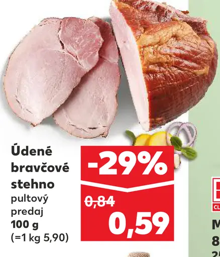 Údené bravčové stehno
