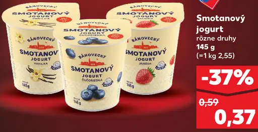 Ländle Smotanový jogurt rôzne druhy