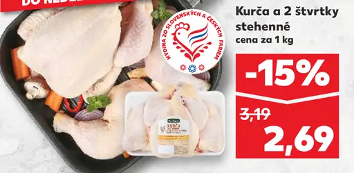 Purland Kurča 2 štvrtky stehnenné