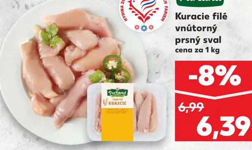 Purland Kuracie filé vnútorný prsný sval