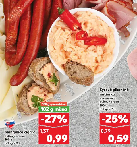 Sýrová pikantná nátierka s cesnakom