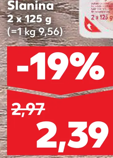 K-Classic Slanina plátky