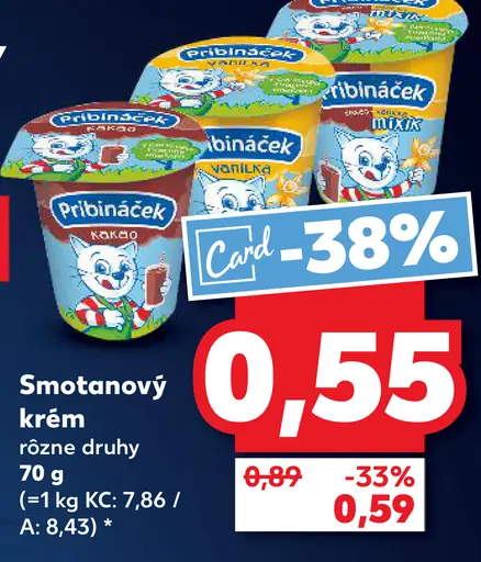 Smotanový krém
