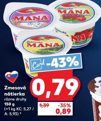 Mana Zmesová nátierka
